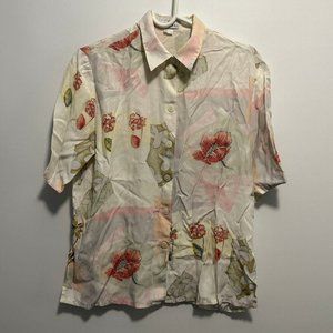 Witteveen Floral Blouse Sz XL‎